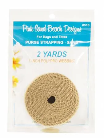 Purse Strapping 1in x 2 yds - 12 color choices