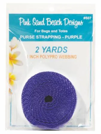 Purse Strapping 1in x 2 yds - 12 color choices