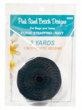 Purse Strapping 1in x 2 yds - 12 color choices