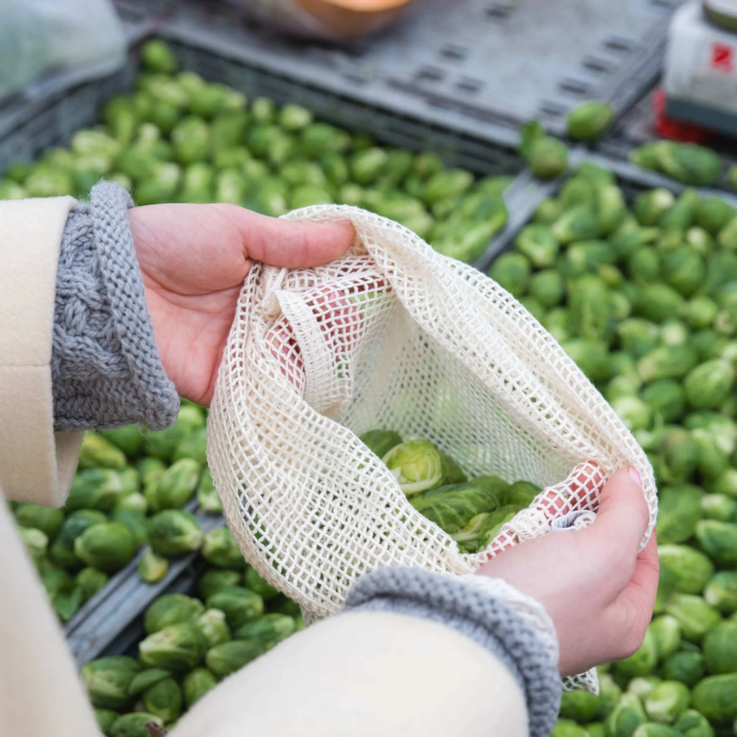 Reusable Produce Bags - Set of 3