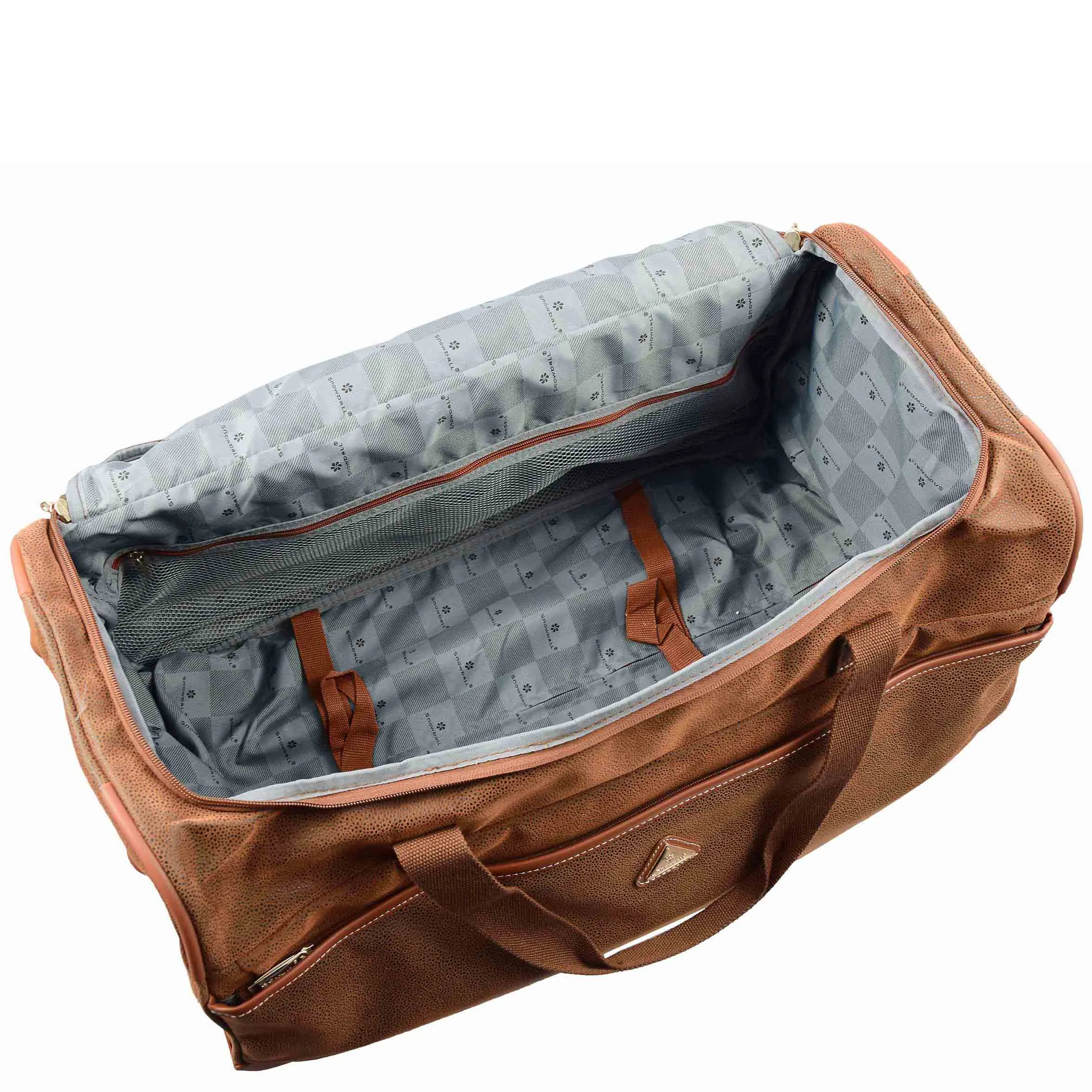 Roller Duffle Bags Wheeled Holdall MADRID Coffee