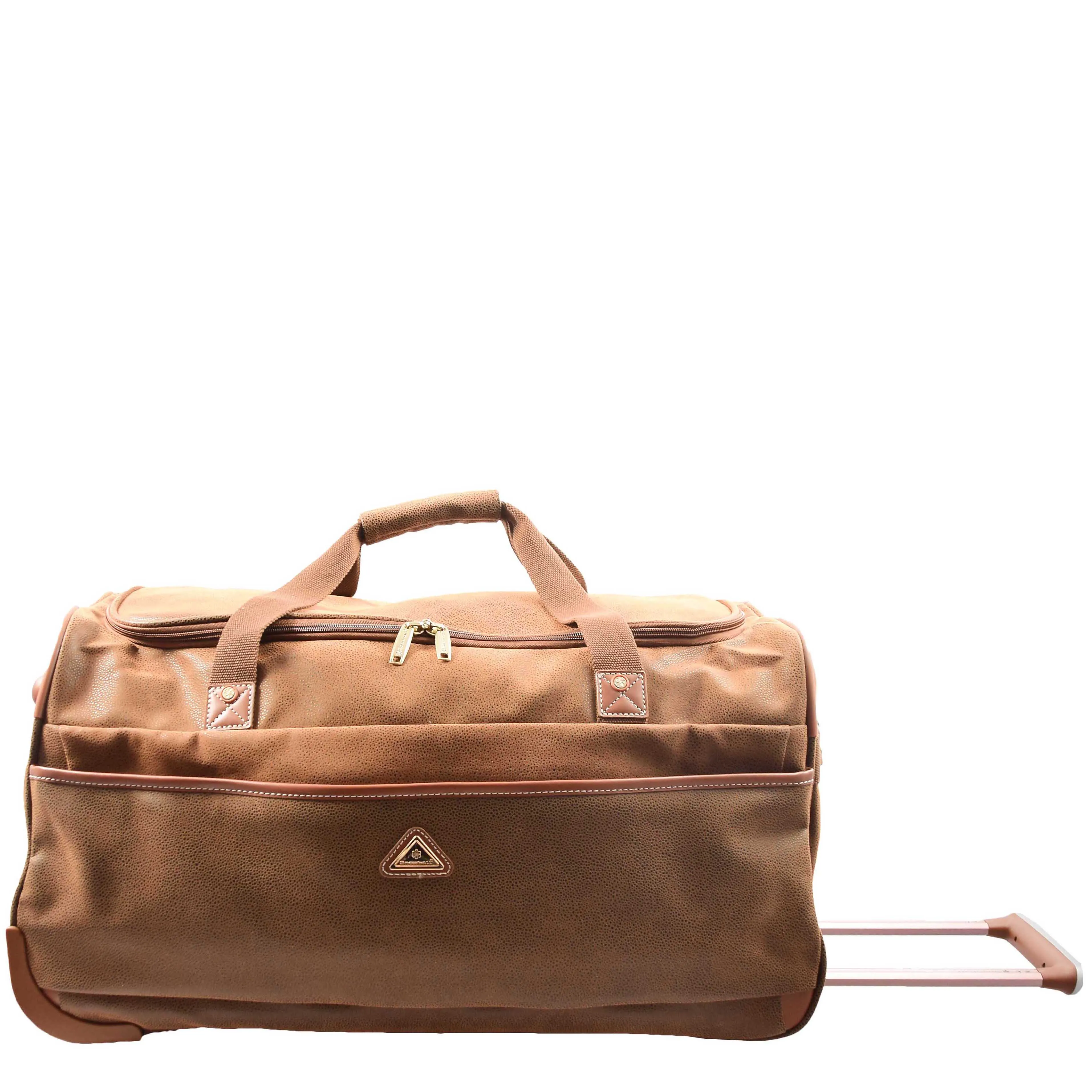 Roller Duffle Bags Wheeled Holdall MADRID Coffee