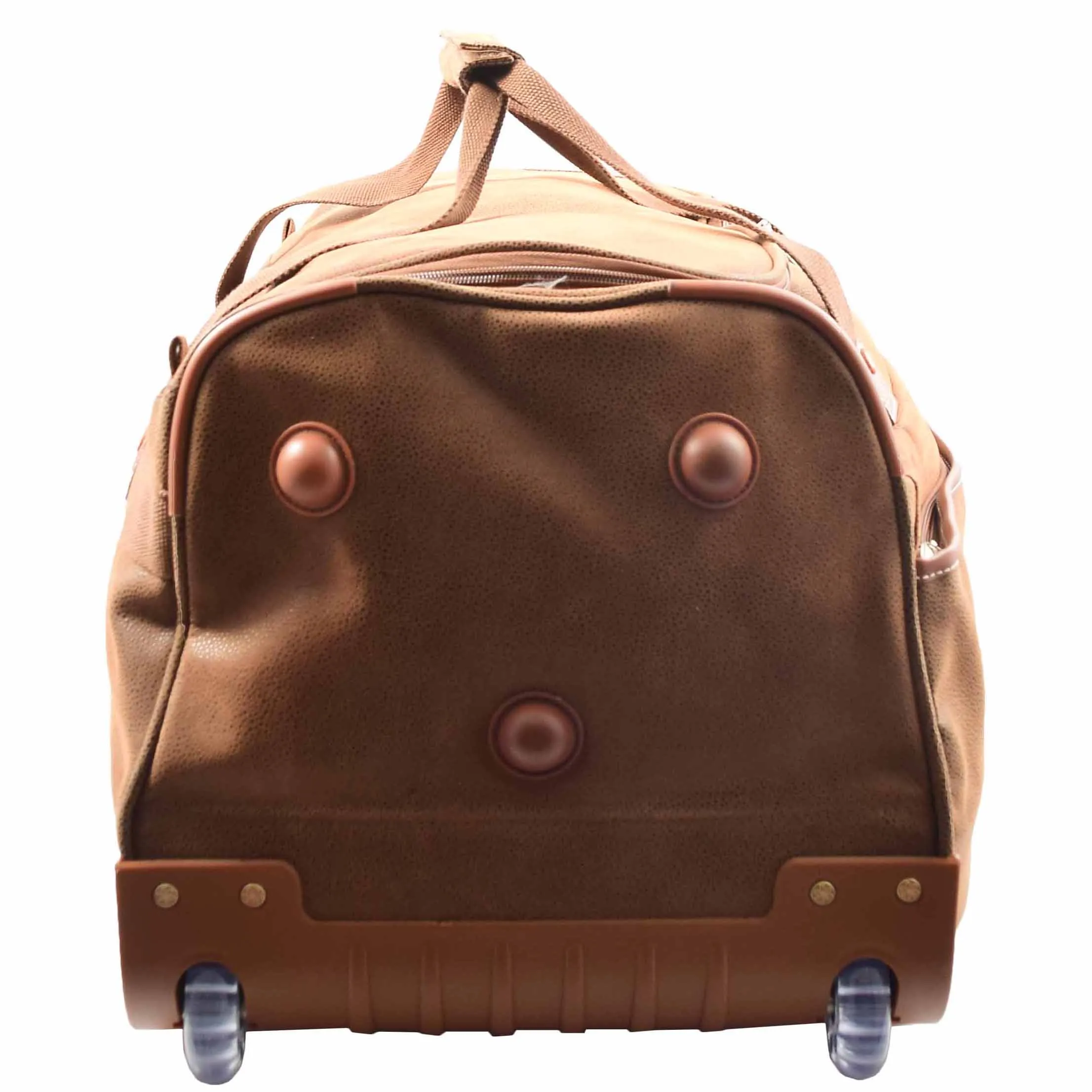 Roller Duffle Bags Wheeled Holdall MADRID Coffee