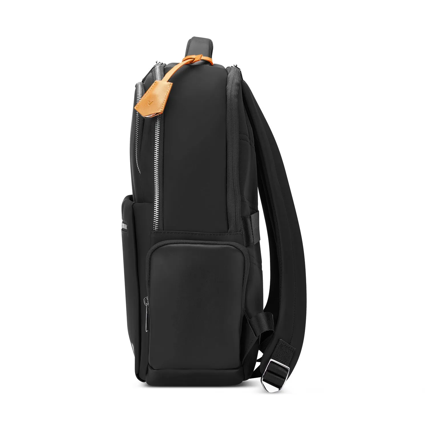 Roncato Woman Biz Business Backpack with 14.1" Laptop Compartment (Nero)