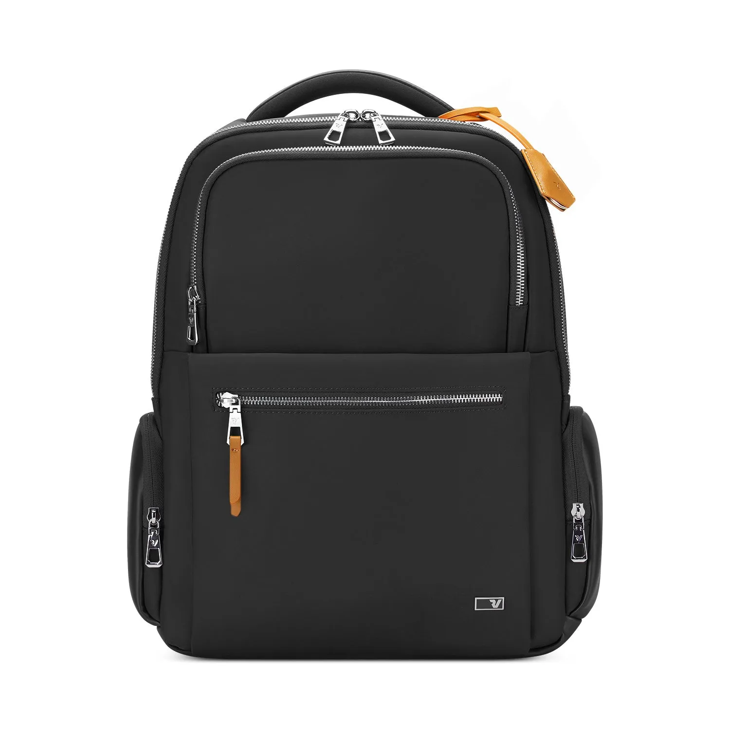 Roncato Woman Biz Business Backpack with 14.1" Laptop Compartment (Nero)