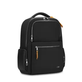 Roncato Woman Biz Business Backpack with 14.1" Laptop Compartment (Nero)