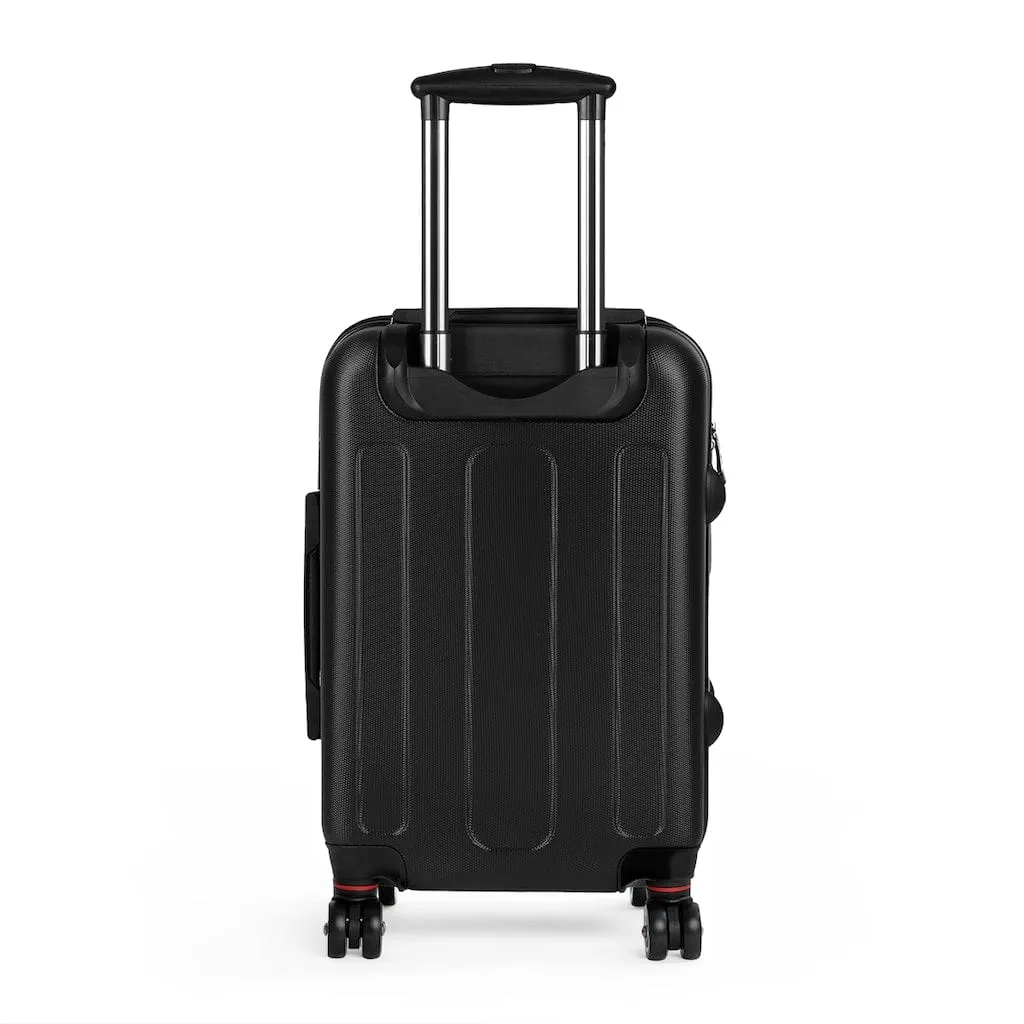 Rustic Cosmos Flowers & Pink Roses Luggage Set