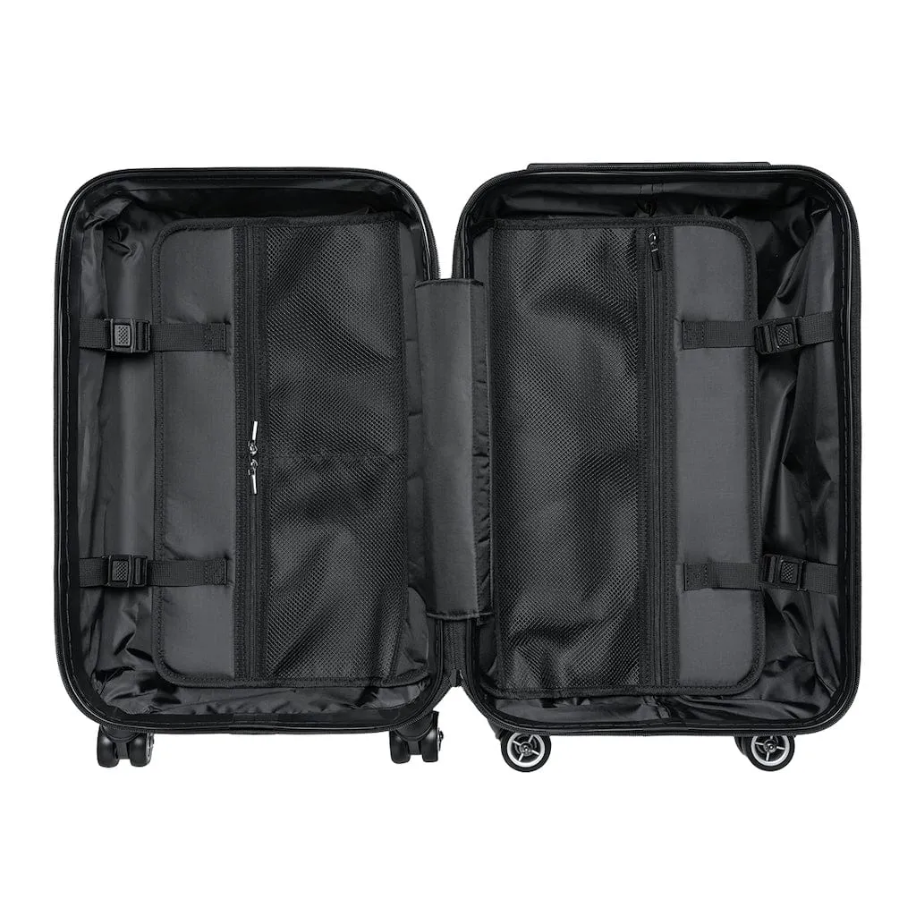 Rustic Cosmos Flowers & Pink Roses Luggage Set