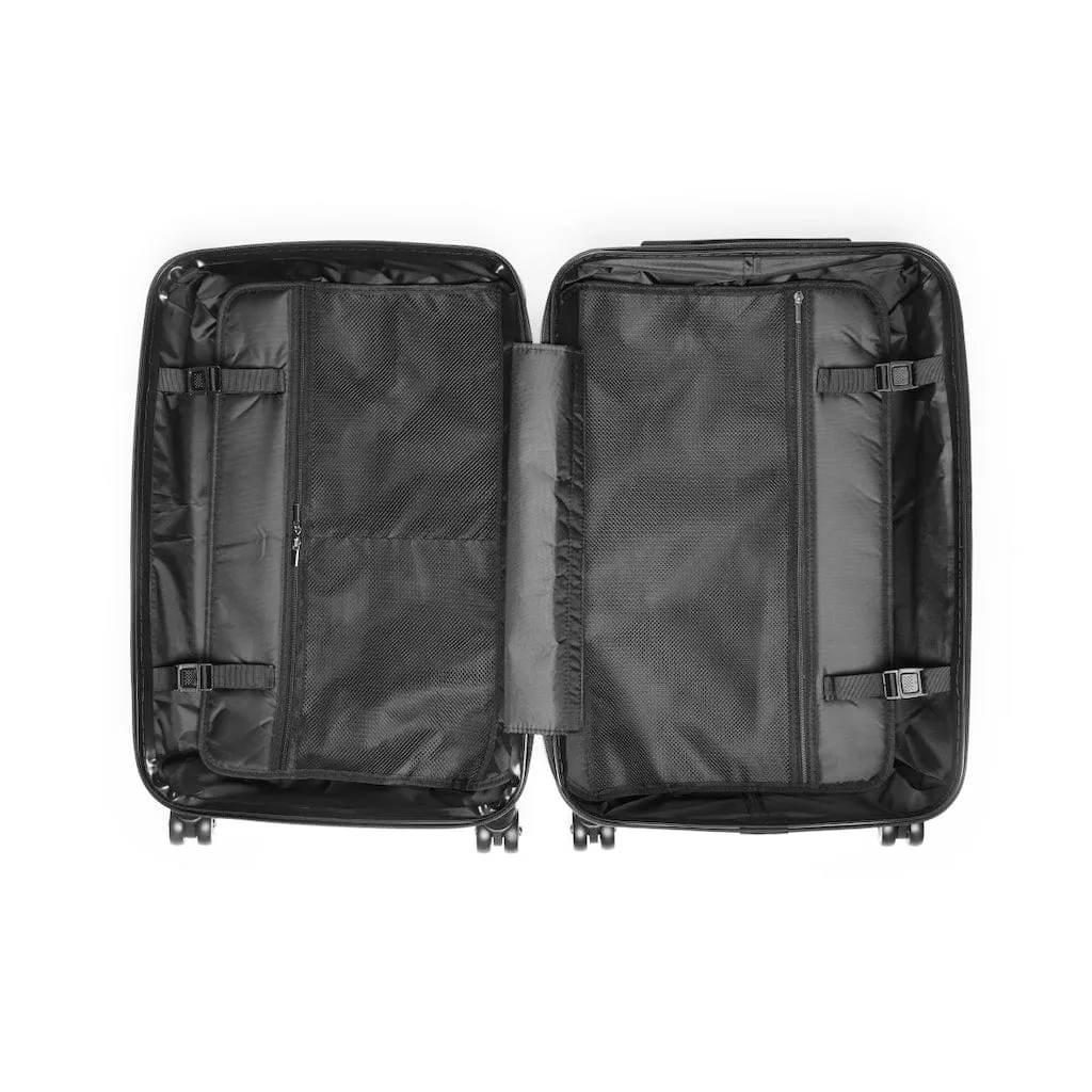 Rustic Cosmos Flowers & Pink Roses Luggage Set