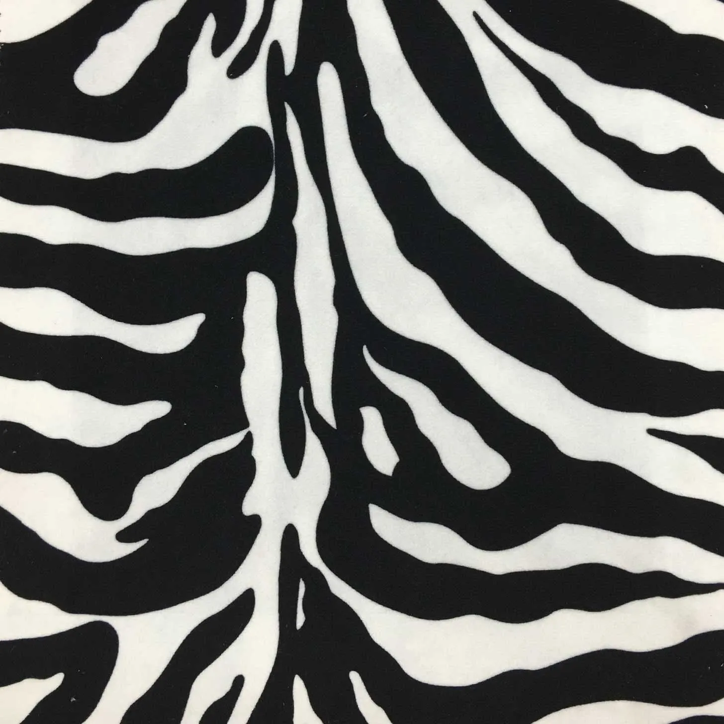 SAFARI - ZEBRA, LA ZOO SHORT PILE VELVET DRAPERY AND UPHOLSTERY FABRIC BY THE YARD