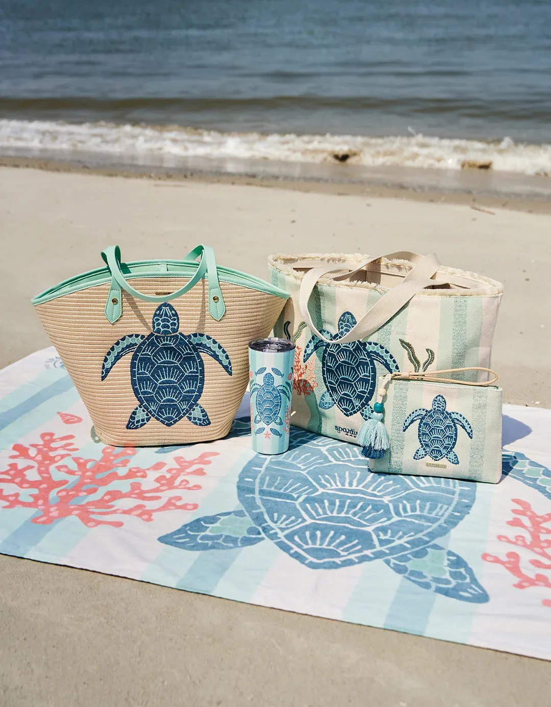 Spartina 449 Beach Tote Sea Turtle