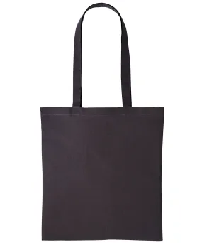 Storm Dark Grey - Cotton shopper long handle