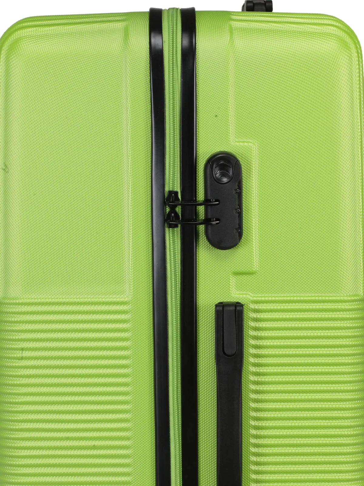 Teakwood Unisex Green Trolley Bag - Small