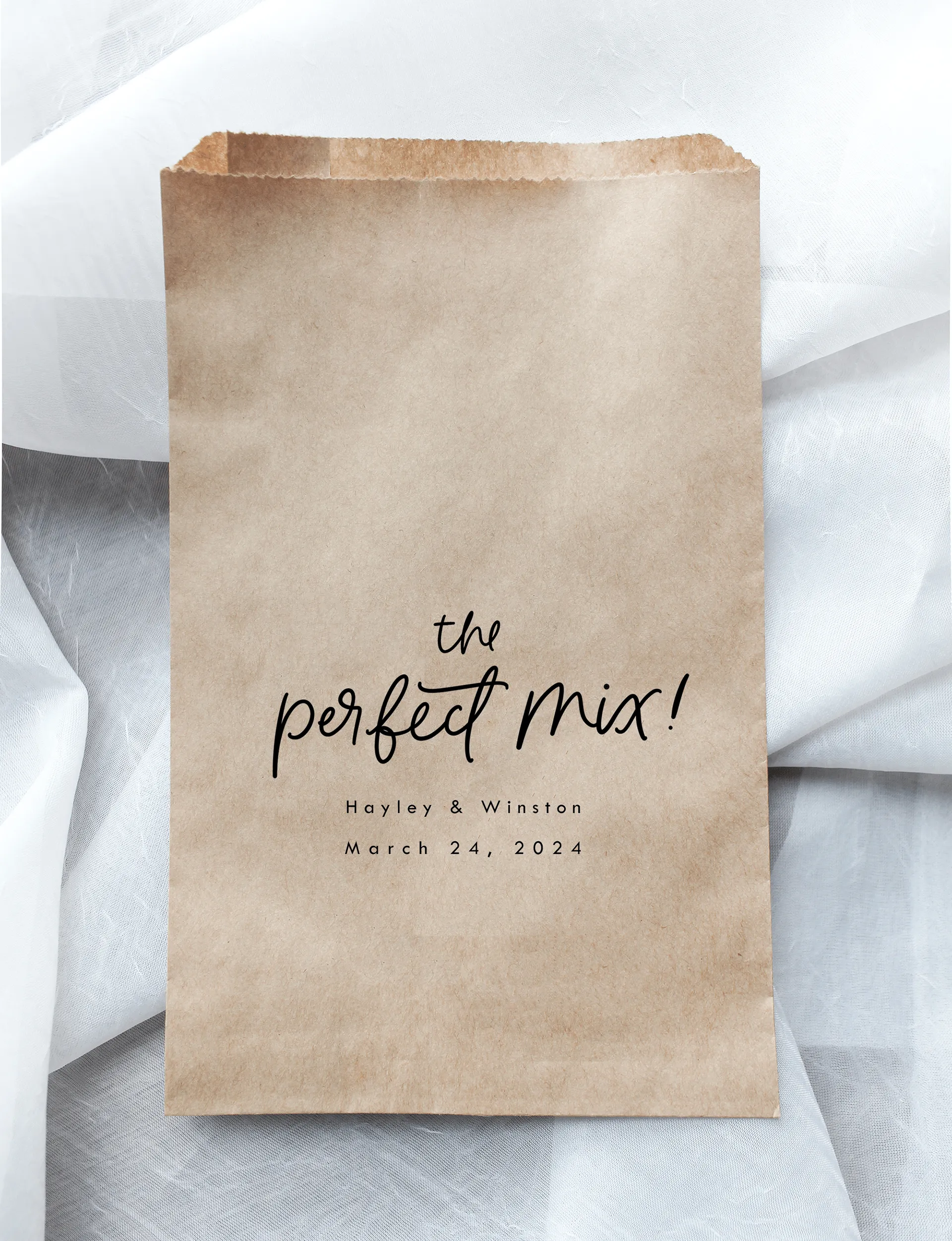 The Perfect Mix! Trail Mix Favor Bags