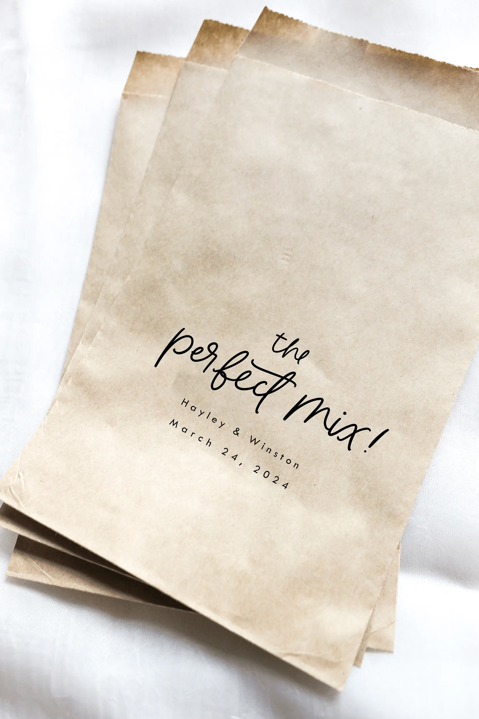 The Perfect Mix! Trail Mix Favor Bags