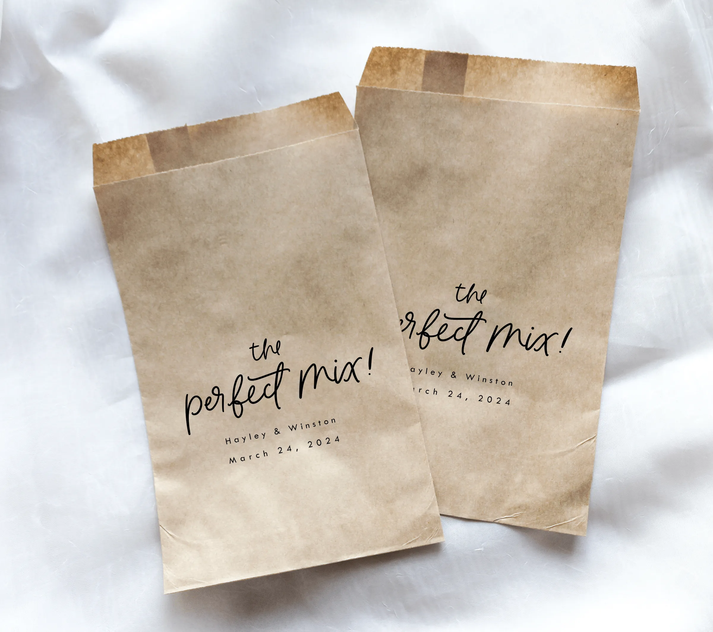 The Perfect Mix! Trail Mix Favor Bags