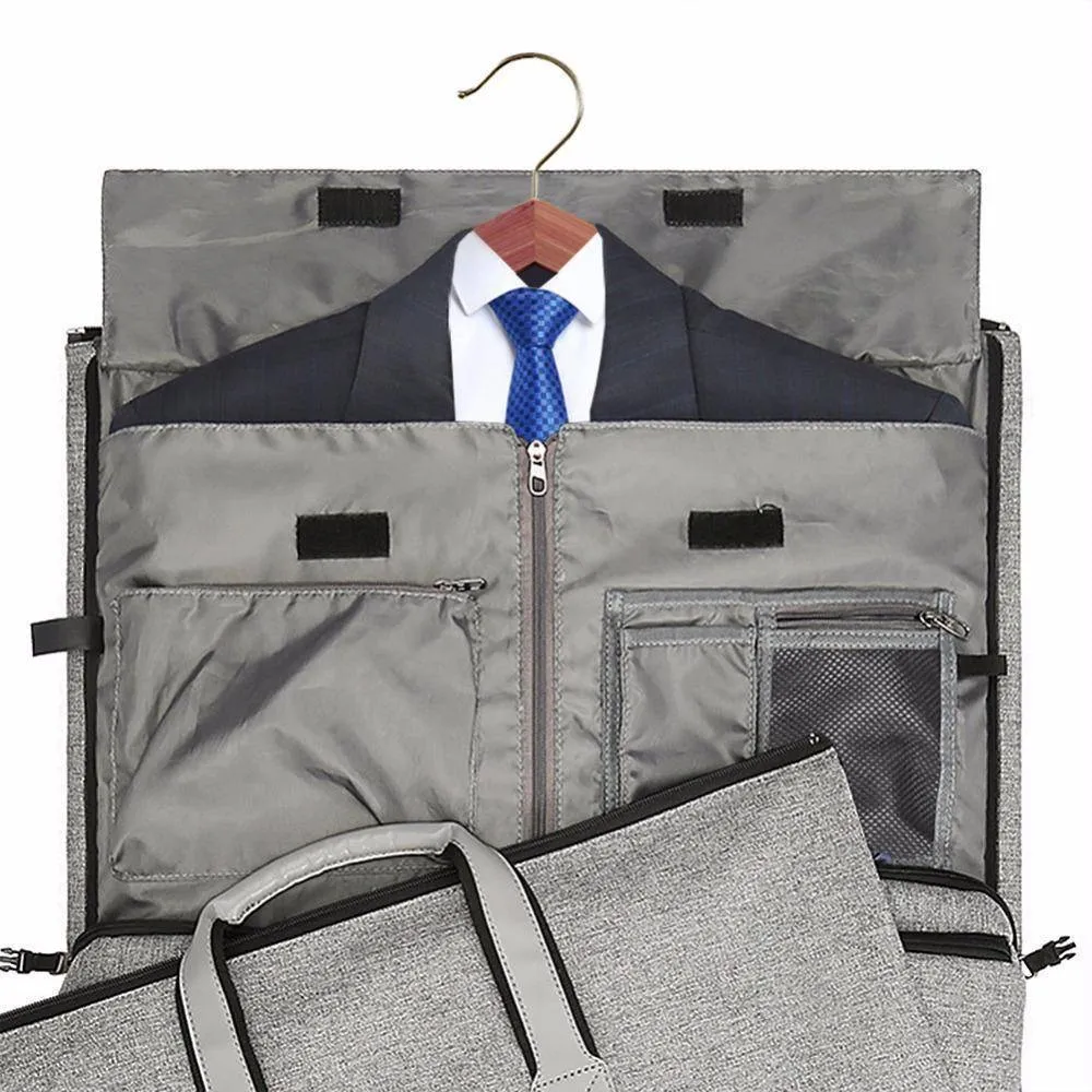 Travel Garment Bag with Shoulder Strap Duffel Bag Carry on