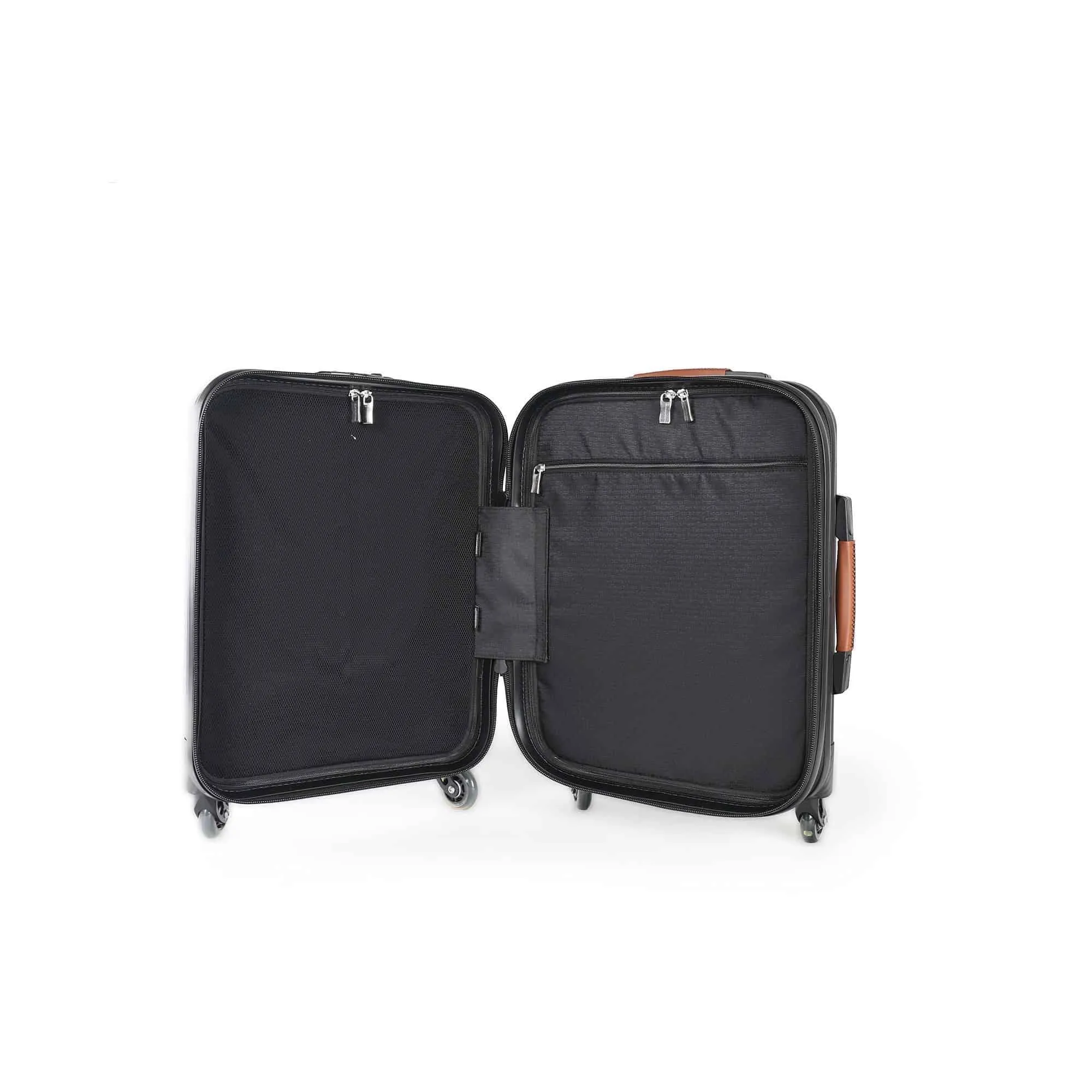 Trolley Akille Flap Brown in Carbon Fiber