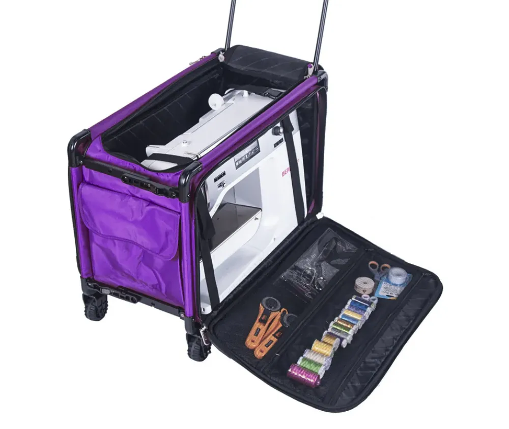 Tutto XL Sewing Machine Trolley Bag - Purple