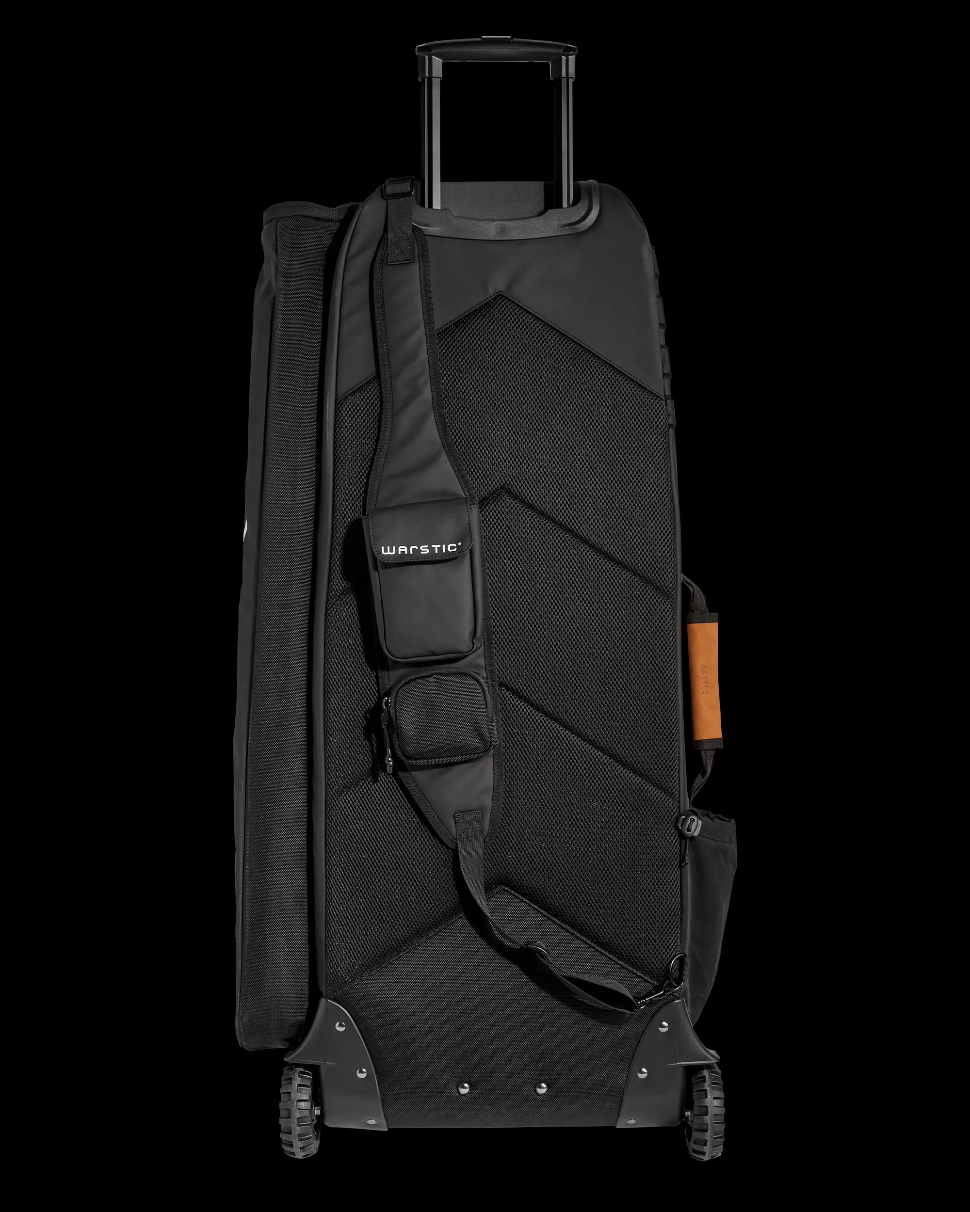 WARRIOR CATCHERS WHEELED BAG (BLACK)