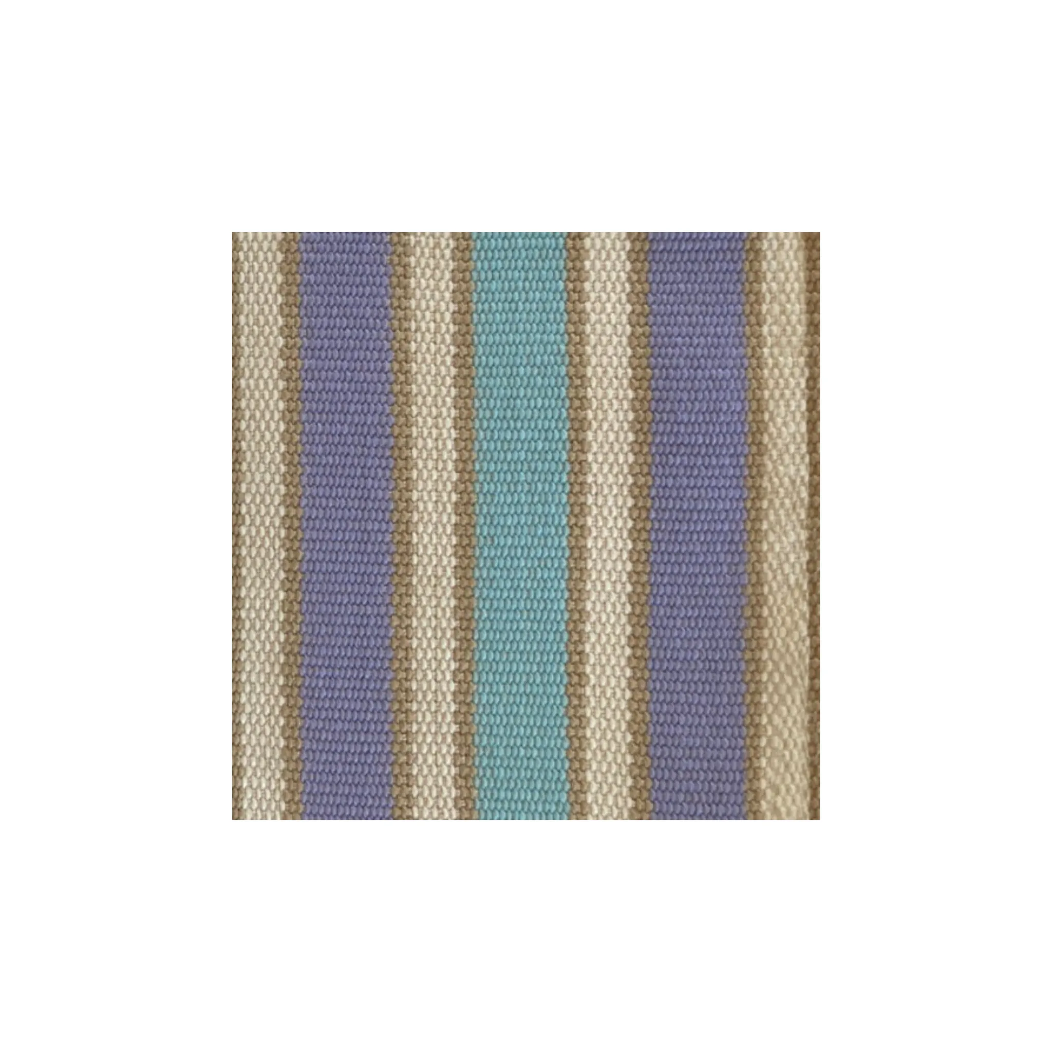 White Straight Leg Eco Luggage Rack with 4 Cabana Stripe Straps