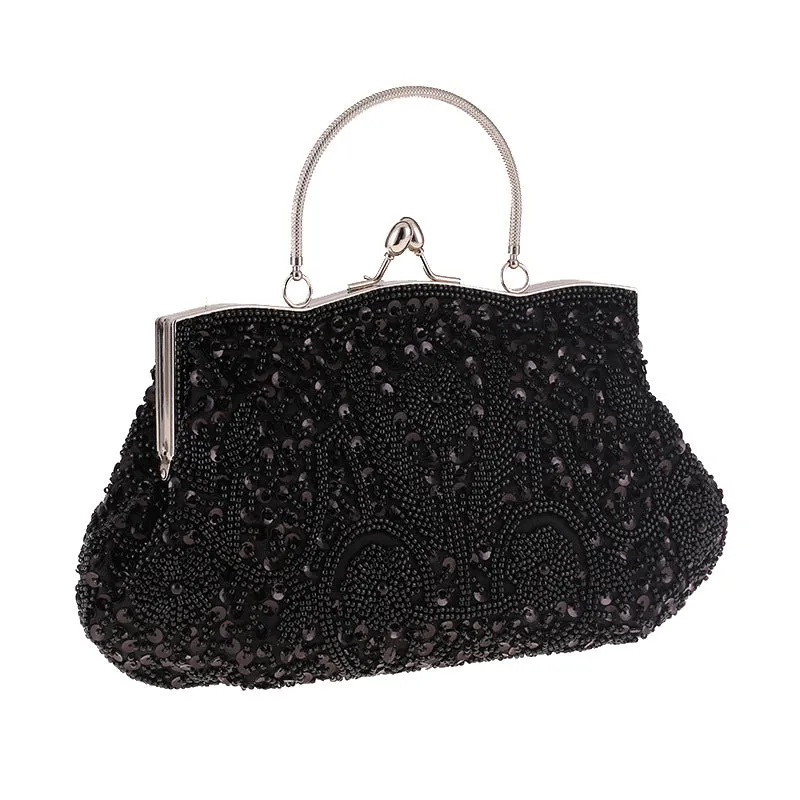 Wholesale Beaded Bags Evening Bags Cheongsam Perfect Match Bridal Bags JDC-HB-Shangy004