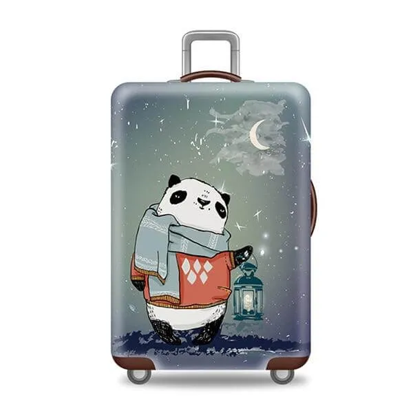 Winter Panda | Standard Design | Luggage Suitcase Protective Cover