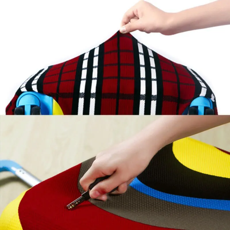 Winter Panda | Standard Design | Luggage Suitcase Protective Cover